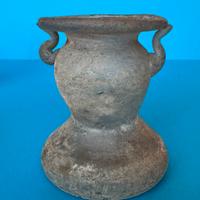 Vaso in vetro  "Scavo" di Murano