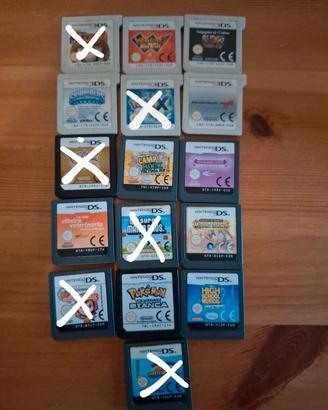 lotto giochi nintendo ds e 3ds