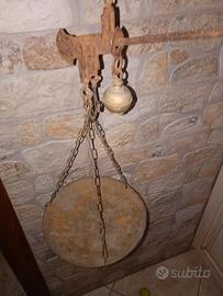 bilancia antica in ottone 