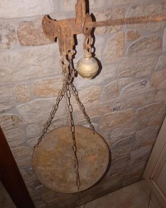 bilancia antica in ottone 