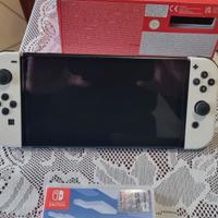 NINTENDO SWITCH OLED + MINECRAFT + CUSTODIA