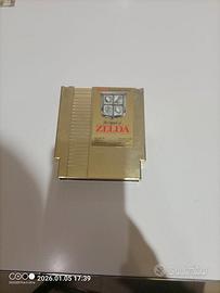 The Legend of Zelda nes cartuccia oro