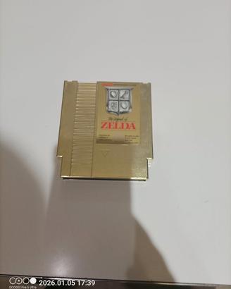 The Legend of Zelda nes cartuccia oro