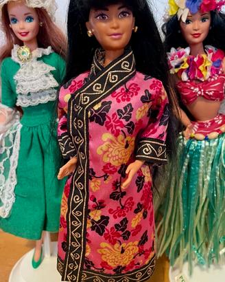 3 Barbie, Dolls of the world collection (anni ‘90)