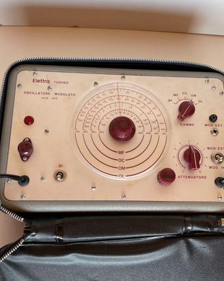 Oscillatore modulato vintage Scuola Radio Elettra