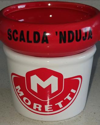 Moretti Scalda Nduja in Terracotta Fornellino