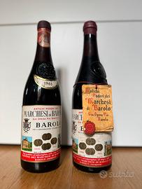 Marchesi di Barolo annata 1965