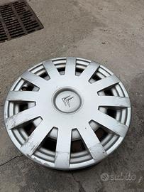4 cerchi in ferro da 15” + set copricerchi