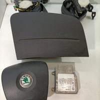 KIT AIRBAG COMPLETO SKODA Fabia Berlina 2Â° Serie