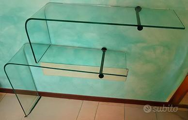 Mensole in cristallo FIAM