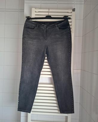 jeans neri donna Fiorella Rubino 