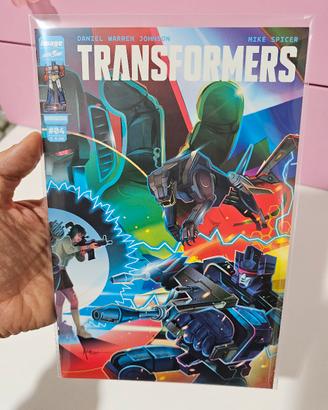 Transformers 3 SaldaPress Connecting Variant Cover