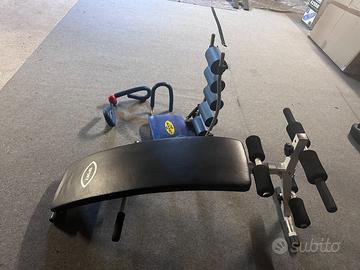 Set attrezzi palestra