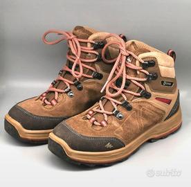 scarpe trekking donna TREK 100 impermeabili