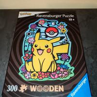 Puzzle Pokémon Pikachu in Legno – 300 Pezzi – Wood