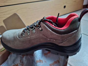Scarpe nuove antinfortunistica Kapriol beige n. 40