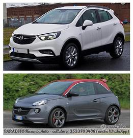 Ricambi opel mokka x-adam 2013-2026
