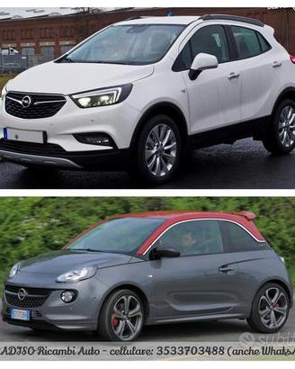 Ricambi opel mokka x-adam 2013-2026