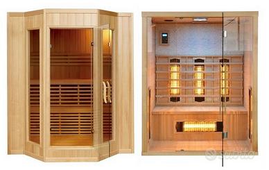 Sauna NUOVA infrarossi o finlandese diverse misure