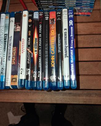 lotto 22 blu ray 3d e blu ray 