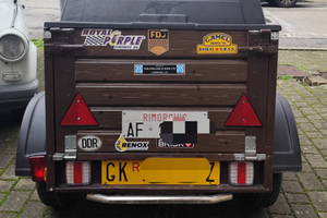 Carrello rimorchio cresci modello H3