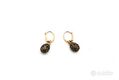 Pomellato orecchini tabou argento oro