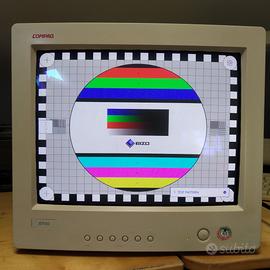 Vintage Monitor CRT 17" Compaq S700 senza base da