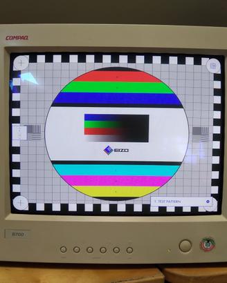 Vintage Monitor CRT 17" Compaq S700 senza base da