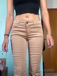 Jeans Liu Jo vita bassa e zampa d’elefante