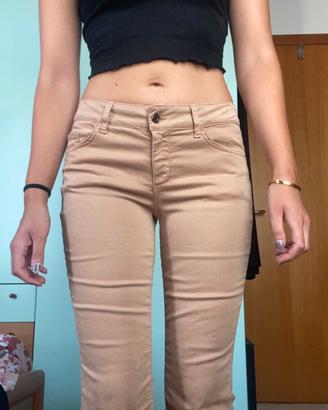 Jeans Liu Jo vita bassa e zampa d’elefante