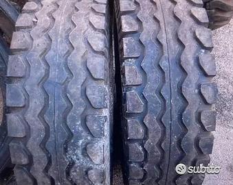 Coppia di pneumatici 9.0 14 ex savio ricoperte