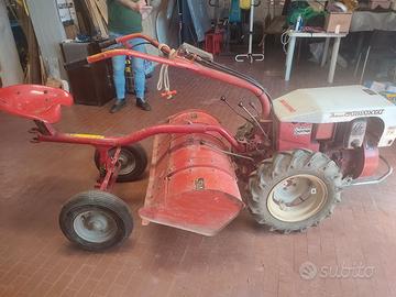 motocoltivatore con fresa