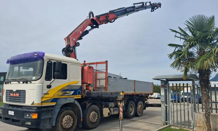 Man 4 ASSI CON GRU FASSI F360XP E RIBALTABILE