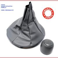 Pomello e cuffia fiat panda 169 dal 2003 grigio
