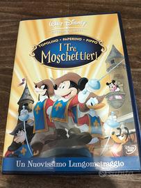 DVD i tre moschettieri topolino 