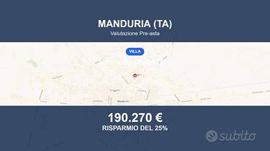 Immobile in asta di 180 m² con box auto a Manduria