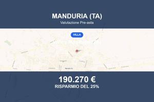 Immobile in asta di 180 m² con box auto a Manduria