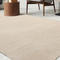 Tappeto 160x220 beige pelo corto moderno