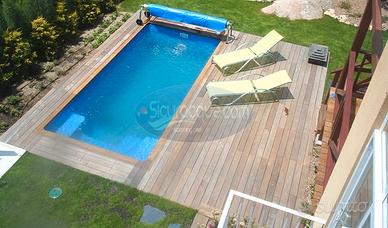 PISCINA IN VETRORESINA MODELLO "APPIA 5 SPA"