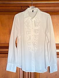 Camicetta bianca Benetton   -   COME NUOVA