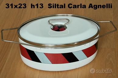 Siltal Carla Agnelli - 2 Pentole Vintage Design