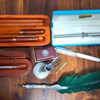 Cinque Penne. 3 a sfera + 1 stilografica + 1 da in