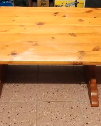 tavolino da salotto legno massiccio