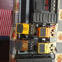 pedaliera + pedali  effetti chitarra 