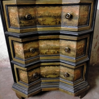 Cassettiera 3 cassetti mossa fine 700/800 caccia