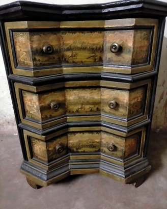 Cassettiera 3 cassetti mossa fine 700/800 caccia