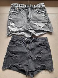 shorts jeans zara