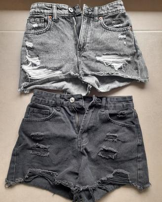 shorts jeans zara