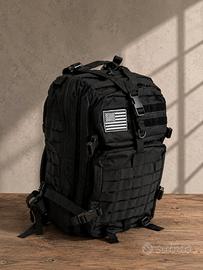 Zaino 50L Viaggio vacanza Tattico Militare Nero