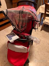 Passeggino rosso Inglesina Espresso  + accessori